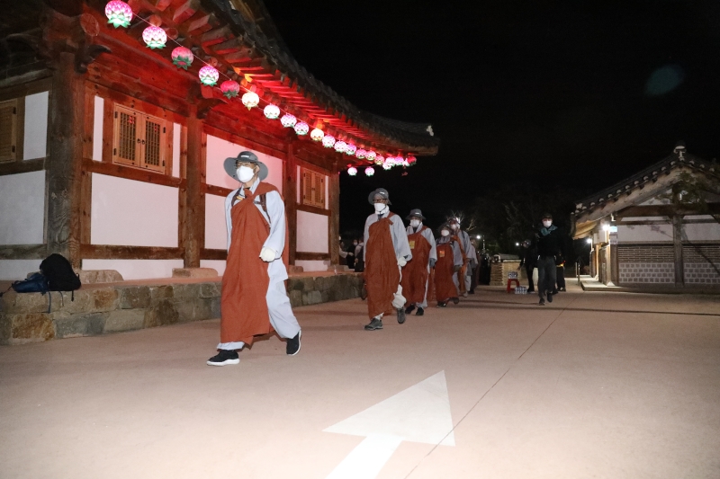 2020.10.12_자비순례 지원단 새벽걷기 시작